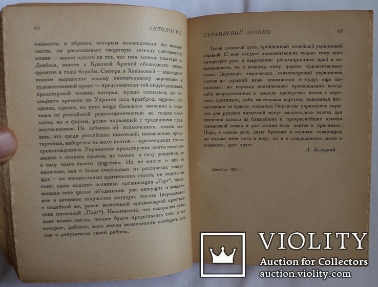 "Антология украинской поэзии в русских переводах" (1924). Від Котляревського до Зерова, фото №4