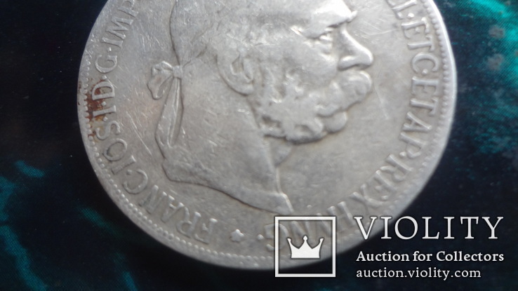 5  крон  1900  Австро-Венгрия  серебро   (6.7.2)~, фото №7