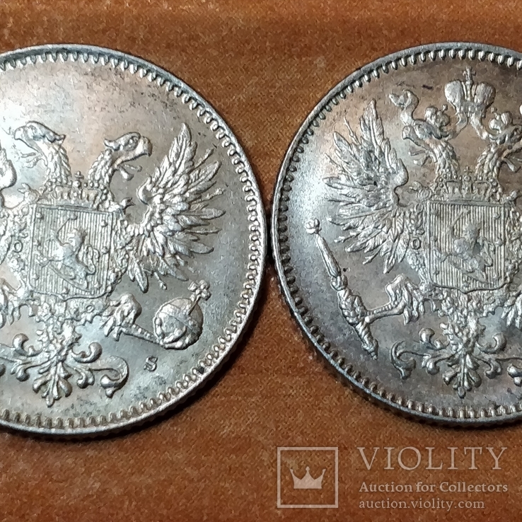 50 пенни для Финляндии 1916 г. и 1917 г., фото №4
