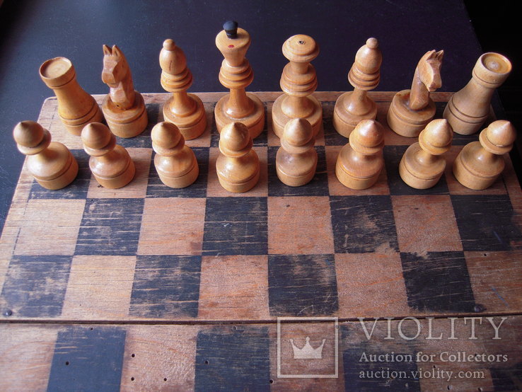 Шахматы деревянные (30см x 30см), фото №3