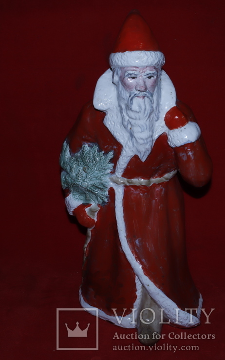 Дед Мороз авторский  большой  коллекционный 46 см, фото №3