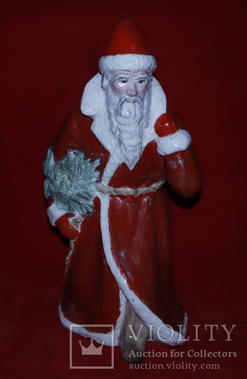 Дед Мороз авторский  большой  коллекционный 46 см, фото №4