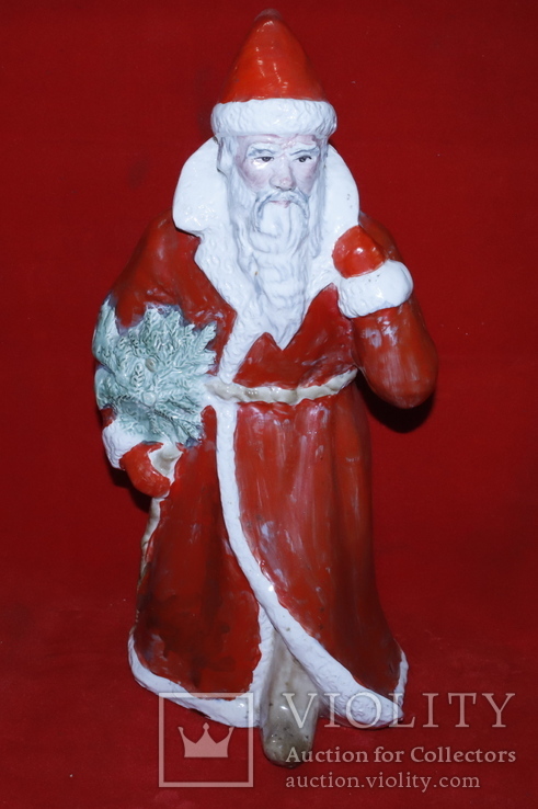 Дед Мороз авторский  большой  коллекционный 46 см, фото №2