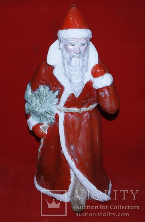 Дед Мороз авторский  большой  коллекционный 46 см, фото №5