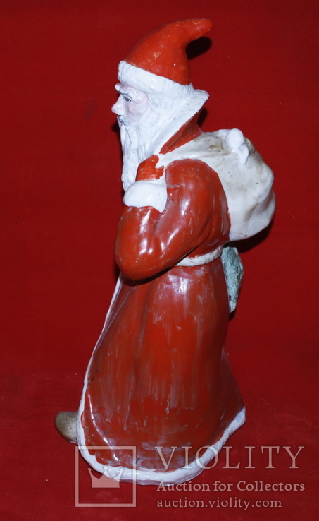 Дед Мороз авторский  большой  коллекционный 46 см, фото №7