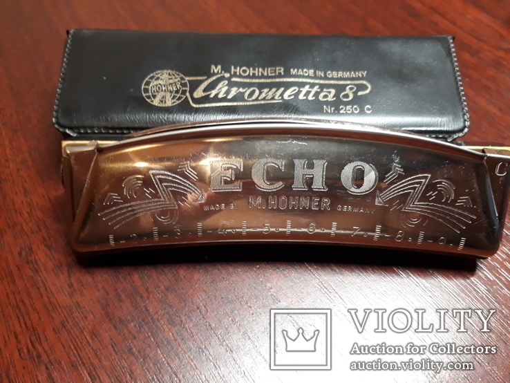 Губная гармошка октавная M.HOHNER ECHO