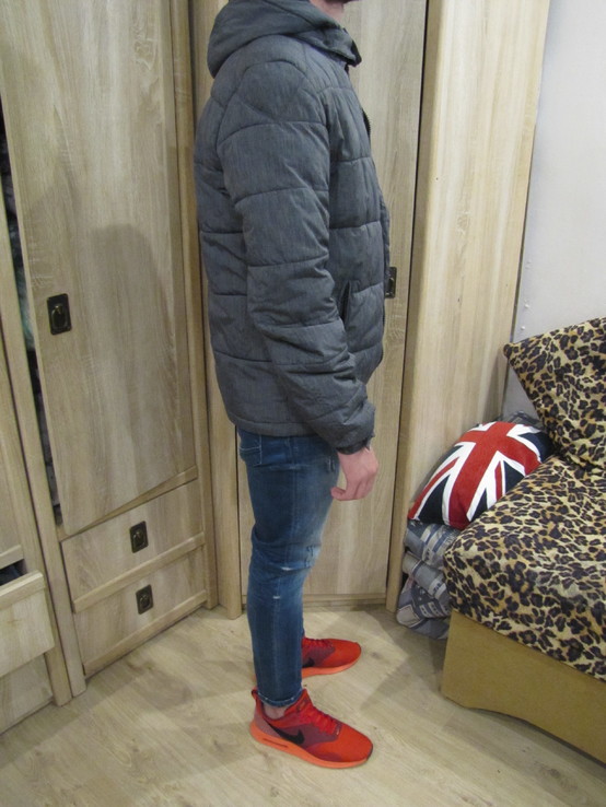 Модная мужская зимняя куртка Lee Cooper оригинал в отличном состоянии, фото №6