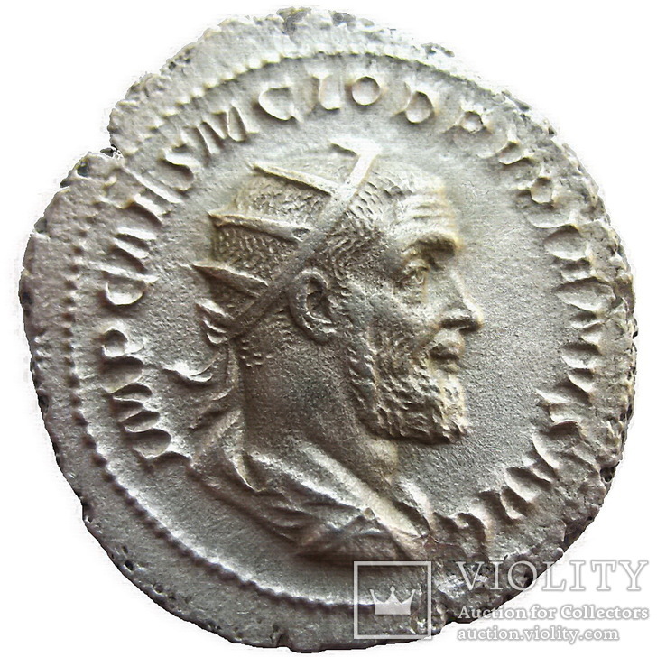 Антониниан Пупиен с 22 апреля по 29 июля 238 г. н.э.