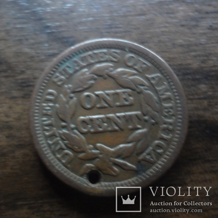 1  цент  1848  США   (Лот.3.4)~, фото №4
