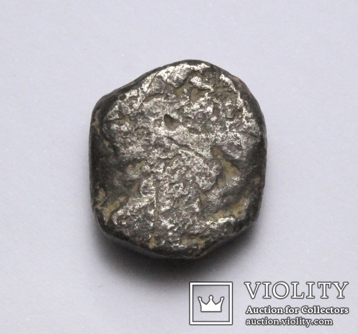 Персія, Імперія Ахеменідів, срібний сіглос VІ-IV ст.до н.е., фото №6
