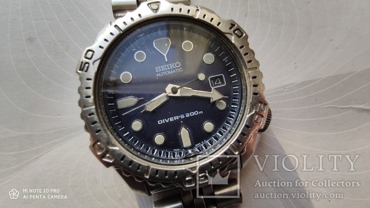  часы Seiko Automatic Diver’s 200м 7002-7020, фото №3