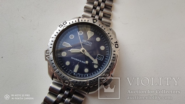  часы Seiko Automatic Diver’s 200м 7002-7020, фото №4