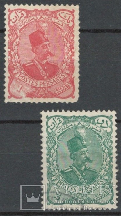 17 Персия 1899 №№ 119* (10 евро) и 120 (8 евро)