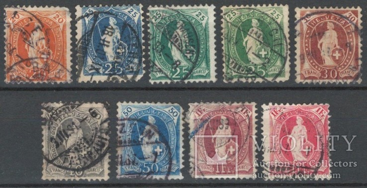 21 Швейцария 1891 (53 евро)