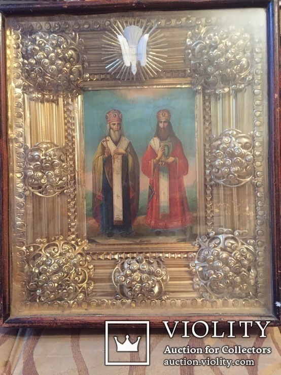 Икона Св. Кирилл и Св. Афанасий, фото №2