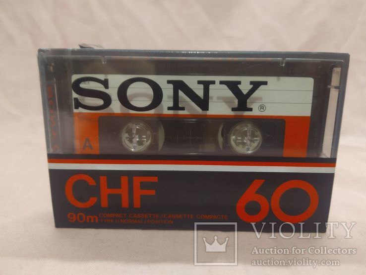 Аудиокассета sony chf 60