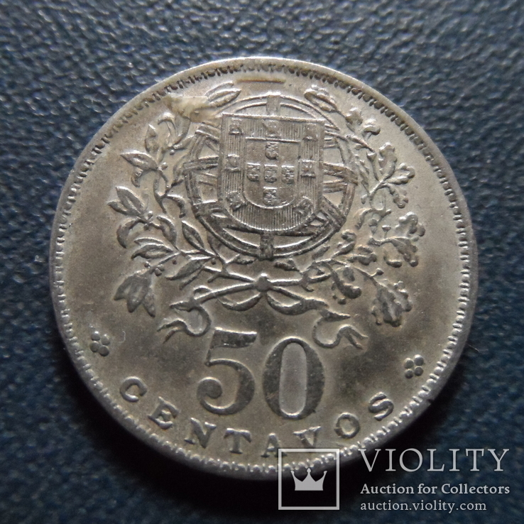 50 центавос 1966  Португалия     (В.8.6)~, фото №3