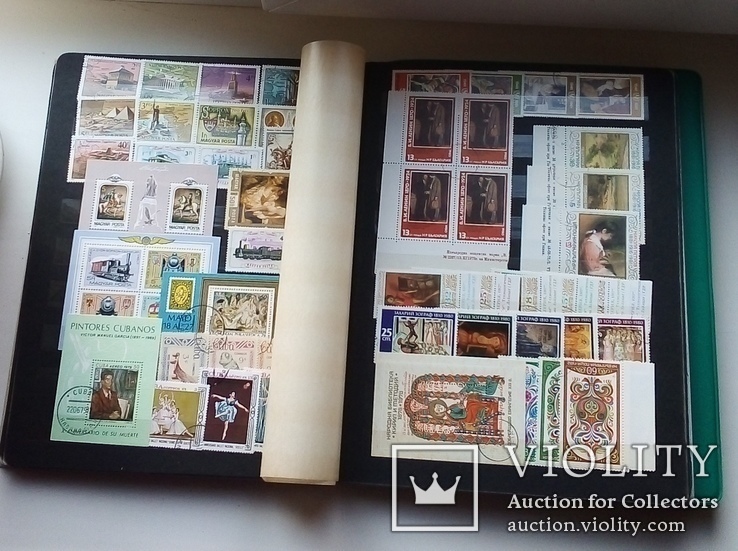 Подборка марок и блоков 1150 штук +, фото №6