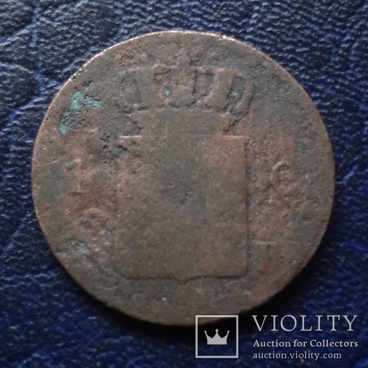 1  цент 1824   Нидерланды   (В.3.6)~, фото №3