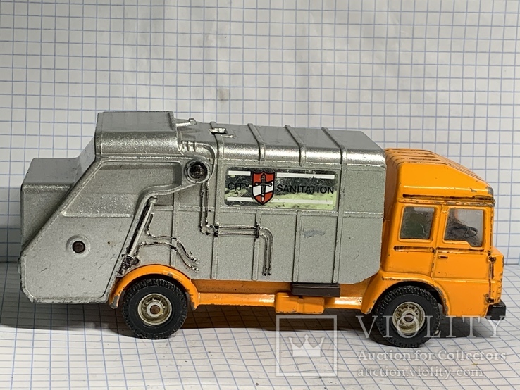 Corgi Revopak Refuse Collector - Full Orange Livery, фото №4