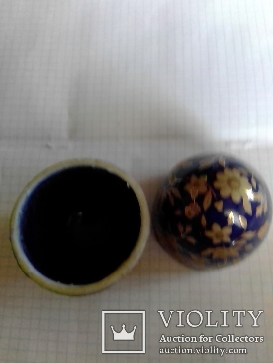 Сувенирное расписное яйцо. Керамика, фото №7