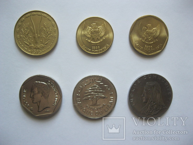 Набор монет разных стран мира №3 (любая одна монета 20 грн., все вместе - 95 грн.), фото №3