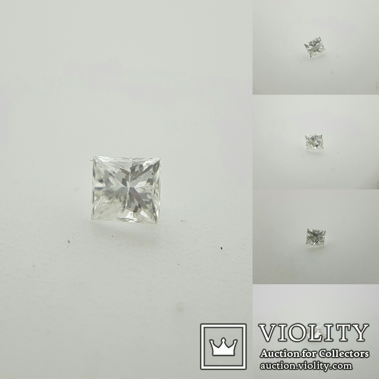 Природный бриллиант 0,105 карат высокого качества