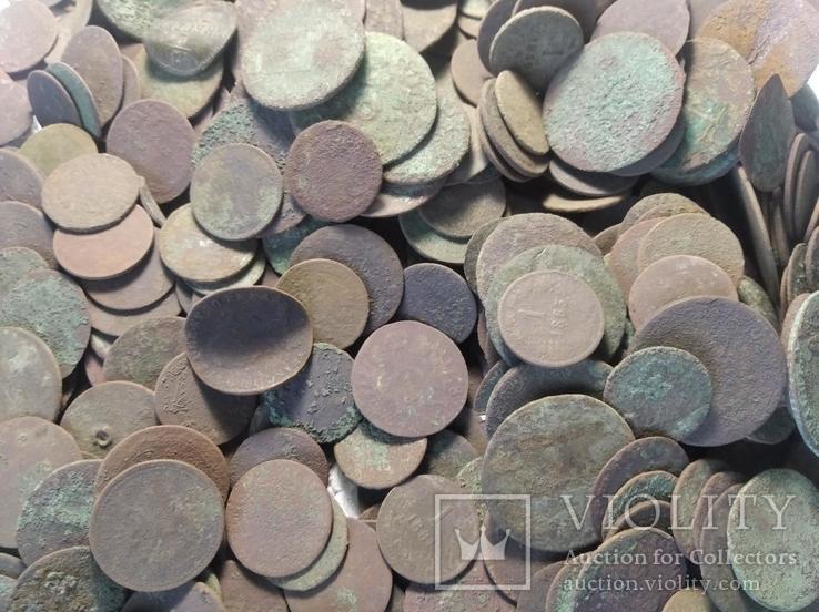 595  мідних монет Австро-Угорщини, фото №4