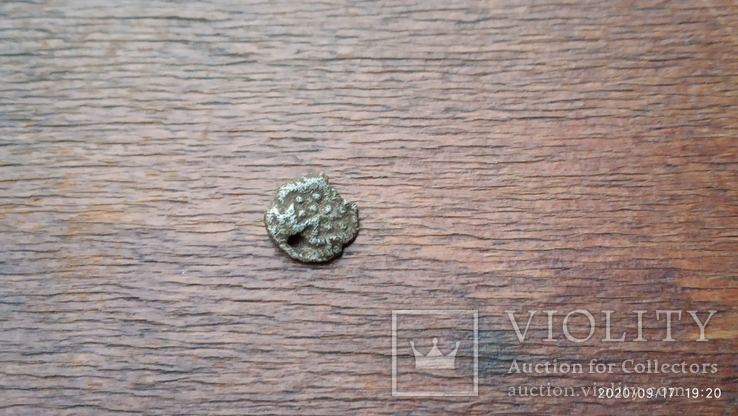 Неизвестная древняя монета. Серебро., фото №6