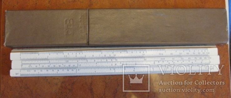 Slide ruler USSR, SDR 1969, LSO-25-10, photo number 2