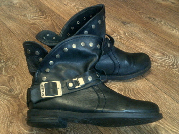 Buffalo(london) - фирменные кожаные ботинки разм.37, фото №7