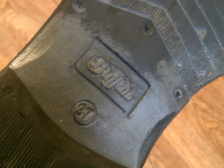 Buffalo(london) - фирменные кожаные ботинки разм.37, фото №9