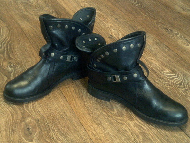 Buffalo(london) - фирменные кожаные ботинки разм.37, numer zdjęcia 13