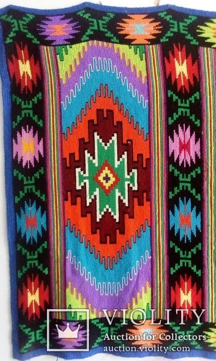 Гуцульский односторонний килим, фото №10