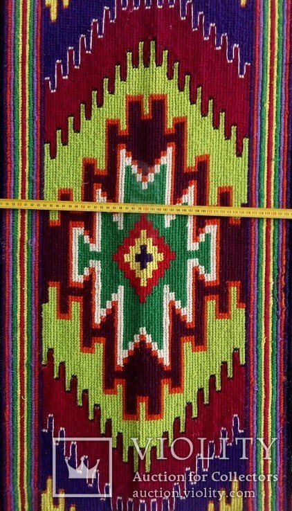 Гуцульский односторонний килим, фото №12