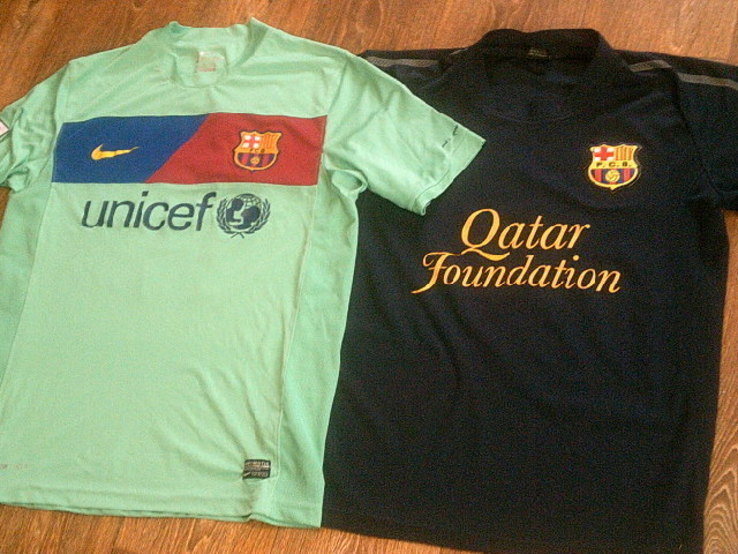 Messi 10 , David Vlla 7 - футболки Барса, фото №3