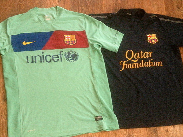 Messi 10 , David Vlla 7 - футболки Барса, фото №4