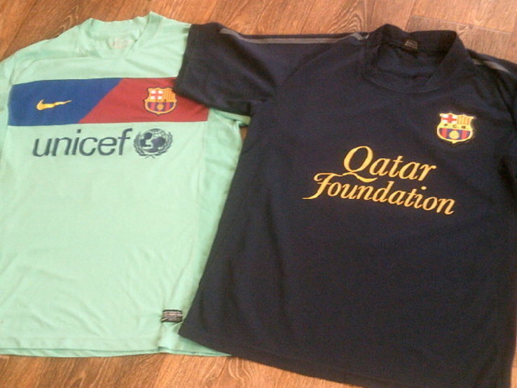Messi 10 , David Vlla 7 - футболки Барса, фото №12