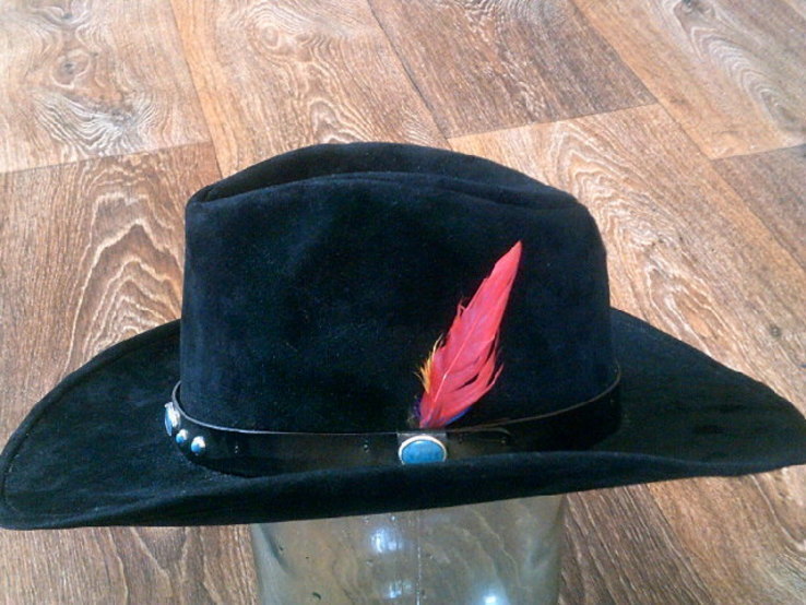 Ковбойская шляпа (USA) разм.55, фото №6