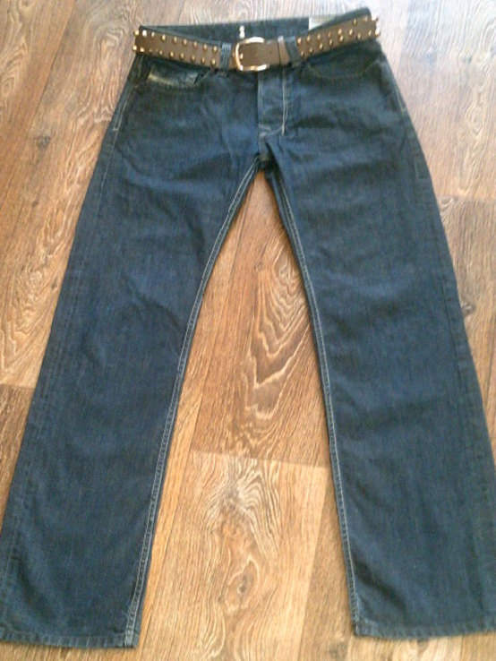 Diesel - фирменные джинсы с ремнем, photo number 4