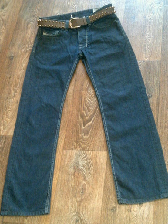 Diesel - фирменные джинсы с ремнем, photo number 7