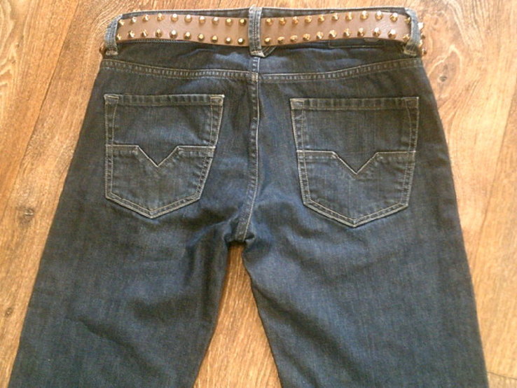 Diesel - фирменные джинсы с ремнем, фото №10