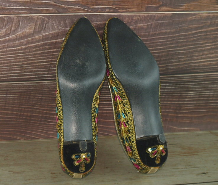 Туфли женские THARA  Бал Маскарад Вышивка  41-й размер Германия, numer zdjęcia 10