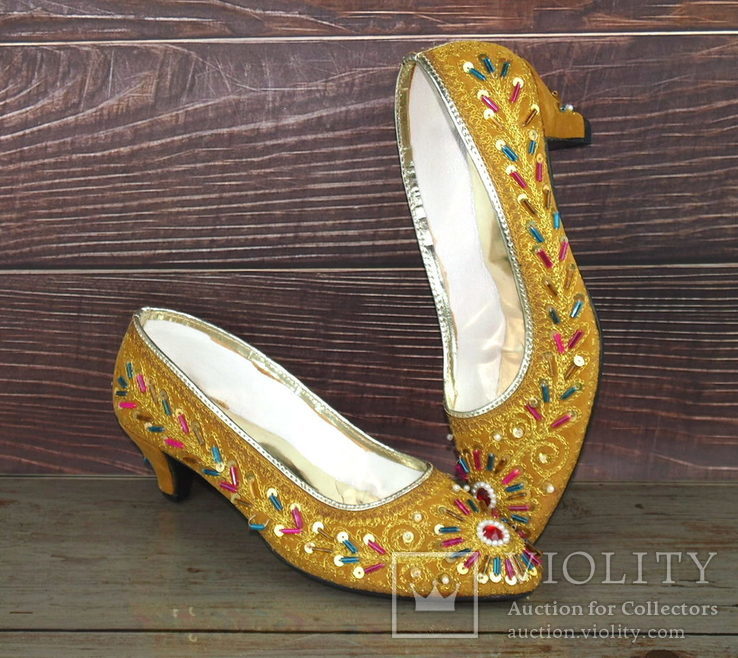 Жіноче взуття THARA Masquerade Ball Вишивка розмір 39 Німеччина, фото №2