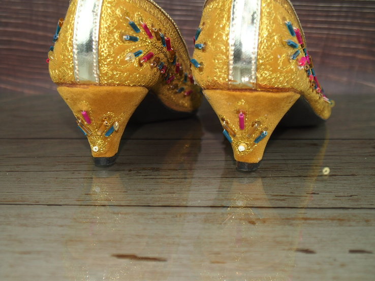 Туфли женские THARA  Бал Маскарад Вышивка  39-й размер Германия, photo number 8