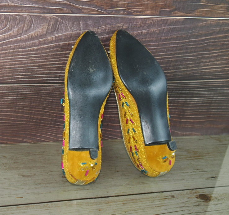 Туфли женские THARA  Бал Маскарад Вышивка  39-й размер Германия, photo number 12