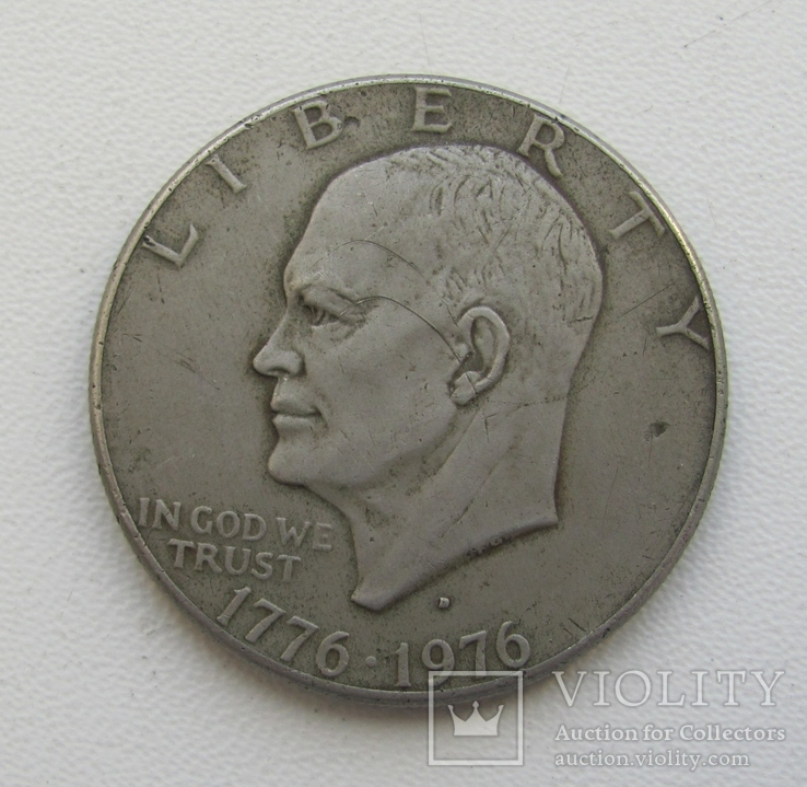 1 доллар 1976 г.