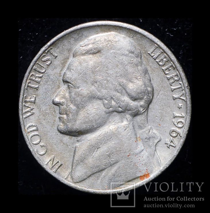 США 5 центов 1964