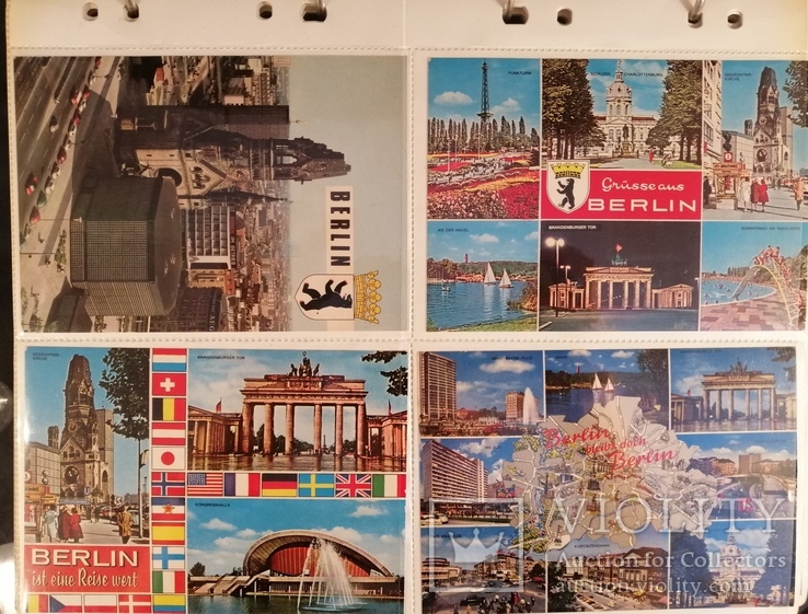 Фотоальбом та 79 чистих листівок. Тематика міста різних країн, фото №2