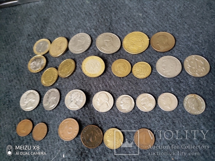Большой набор монет+бонус коробка монет, фото №2